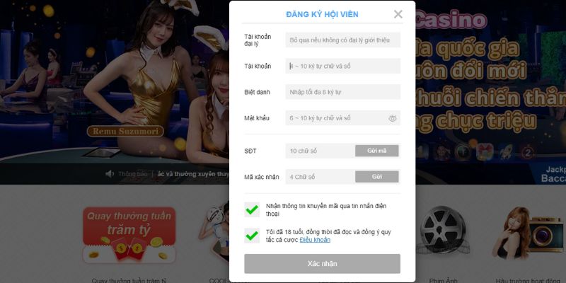 Điều chú ý khi vào tài khoản nhà cái